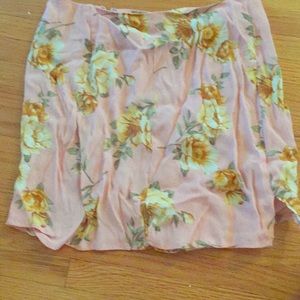 Floral skirt